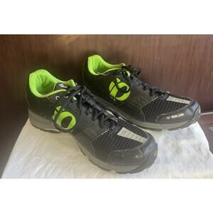 PEARL iZUMi X-Road Fuel v5 Cycling Shoes~EUR 49- Mens Size 14 Black & Green